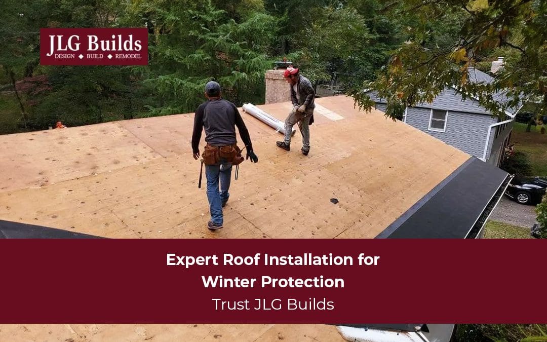 JLG Builds: Your go-to for Winter Roof Maintenance in Bowie & Annapolis.
