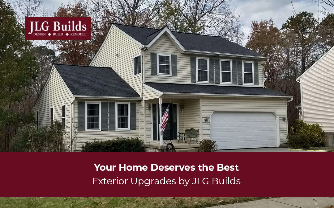 Transform your home with expert Exterior Renovation by JLG Builds—built to last!