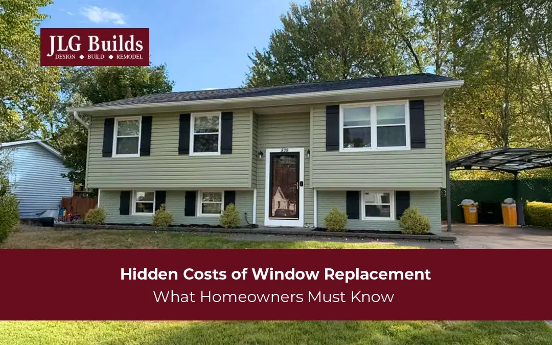 JLG Builds: Your Trusted Partner for Window Replacement & Installation!