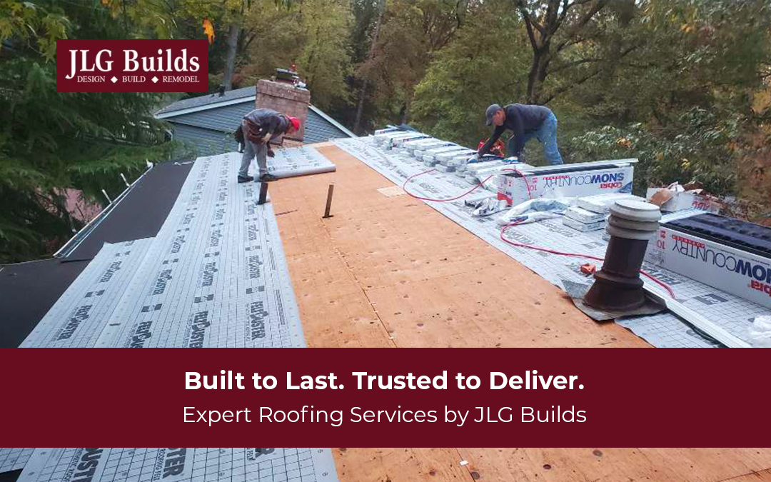 Upgrade your home with professional Roof Installation in Bowie from JLG Builds.