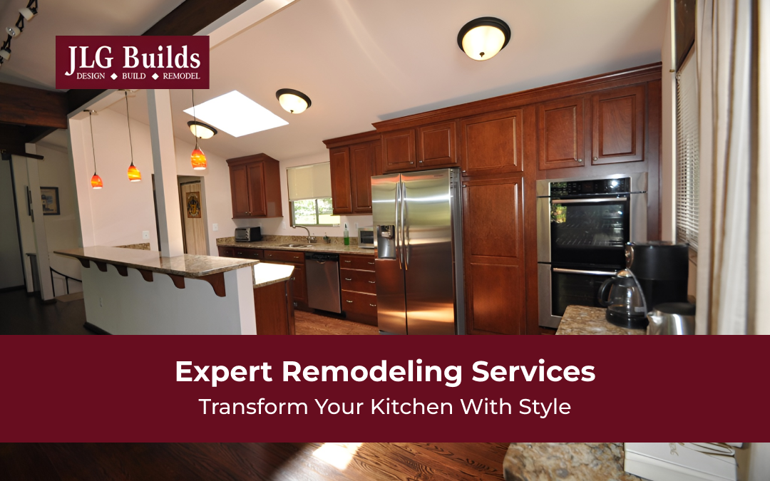 Style meets function in every kitchen remodeling project by JLG Builds.