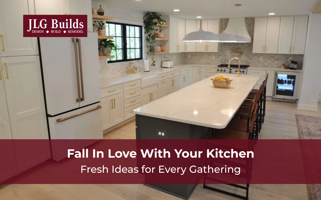 Transform your home gatherings with JLG Builds expert kitchen remodeling services.