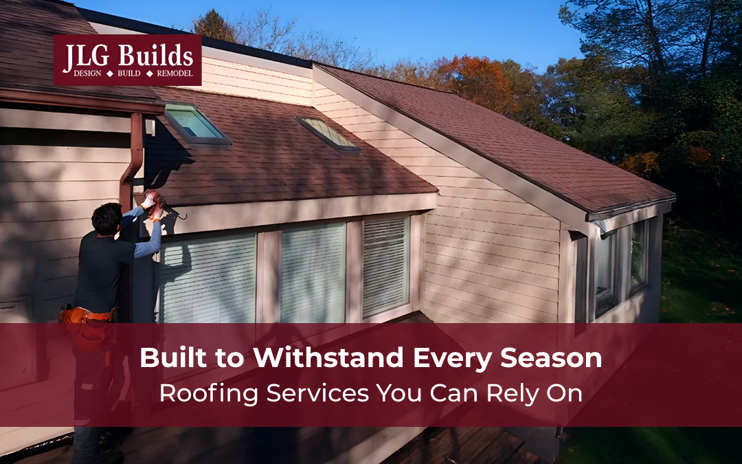 Keep your home safe and secure through JLG Builds’ roof installation and replacement.