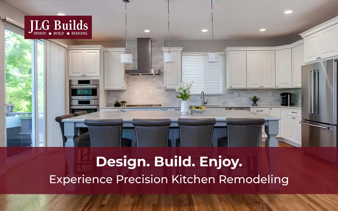 Let JLG Builds handle your next kitchen remodeling with unmatched expertise.
