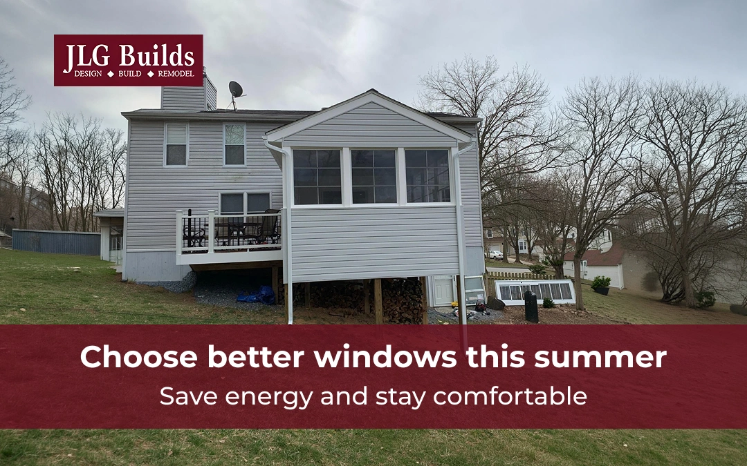 Looking for a trusted local contractor? Choose JLG Builds for window installation and replacement.